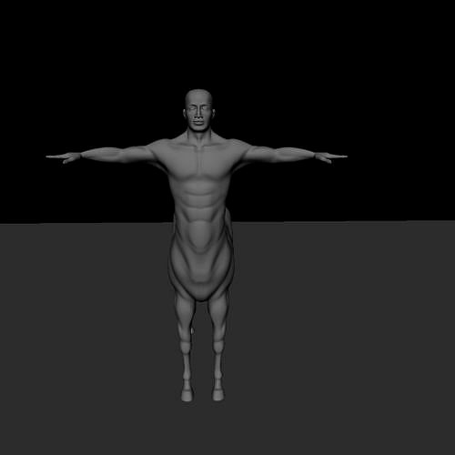 centaur 3d  model