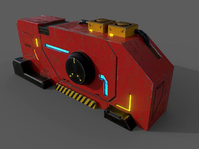Futuristic container - openable