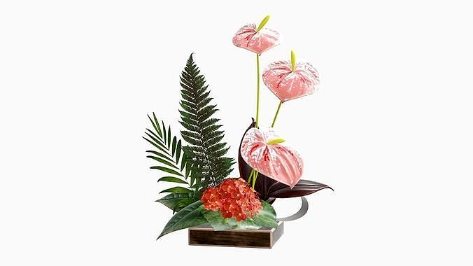 Anthurium artificial 01