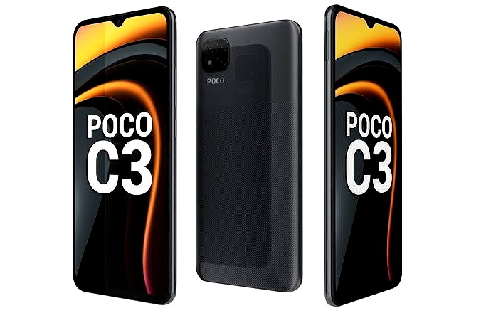 Xiaomi Poco C3 Matte Black