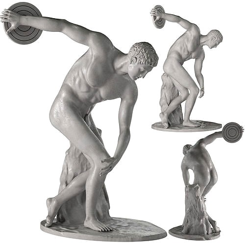 The Discobolus of Myron