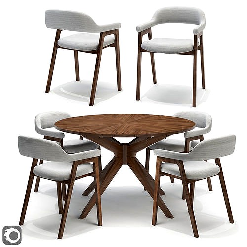 Article SET-Savis chair and Conan table