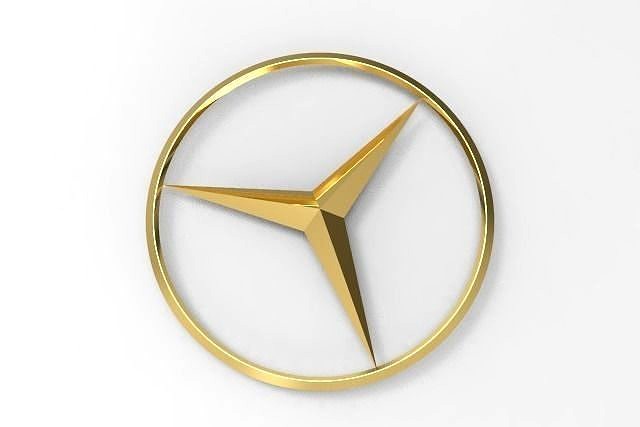 Merceds logo | 3D