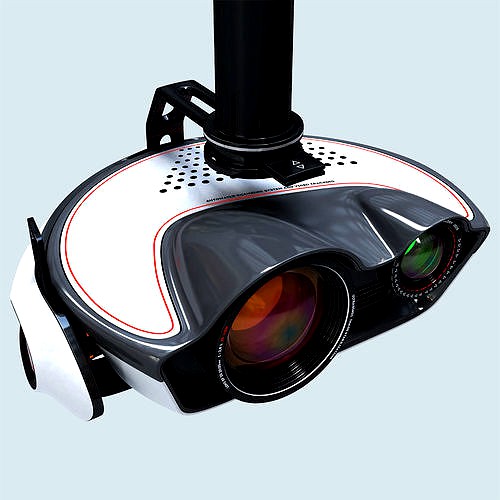 Video Camera System Steadicam 3D model