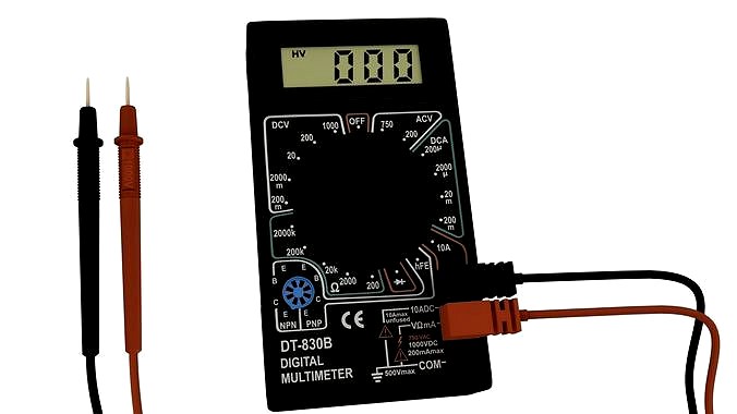 DT-830B Digital Multimeter 3D model