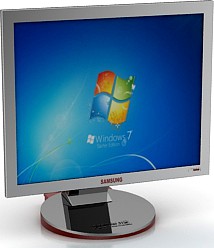 Monitor 3D Model