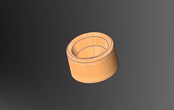 backgammon chip | 3D