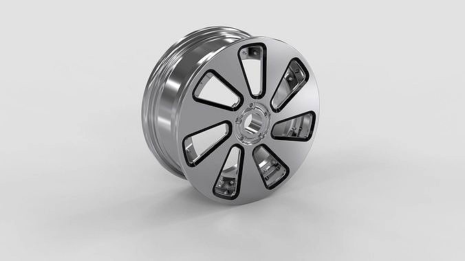 Alloy wheel design 3d model