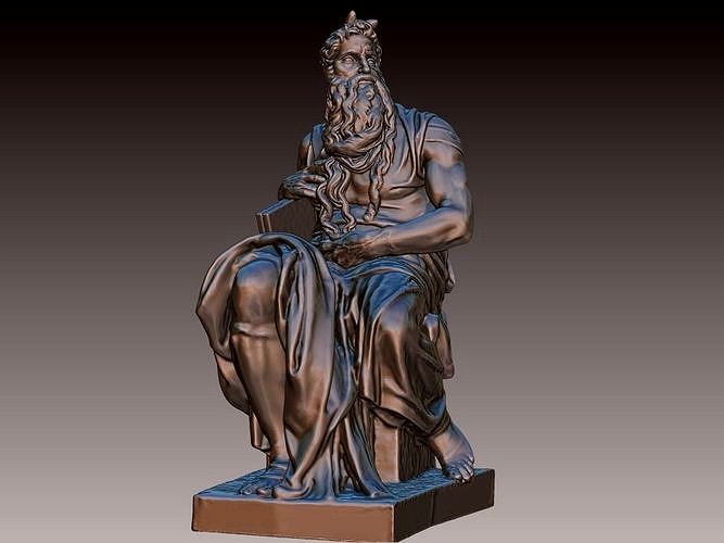 Mose by Michelangelo 3D model | 3D