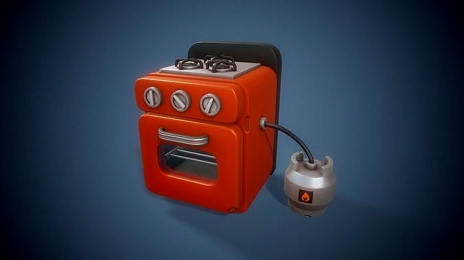 Stylized Oven - Tutorial Included