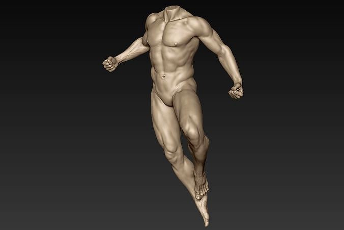 Male Full Body Sculpt Pose 10