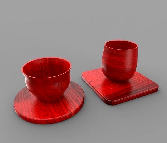 Wooden Cups