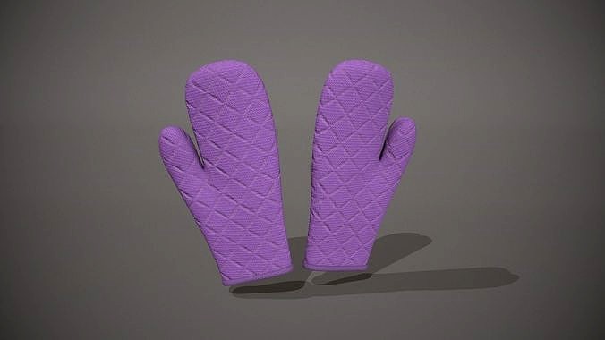 Purple Oven Glove