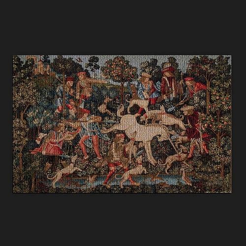 Courtyard Tapestry