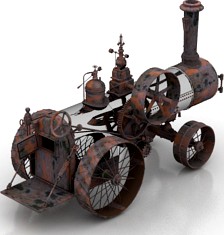 Tractor 3D Model