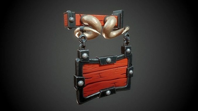Stylized Tavern Sign - Tutorial Included