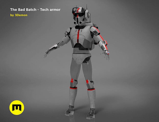 The Bad Batch Tech armor | 3D