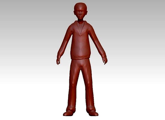 young boy character | 3D