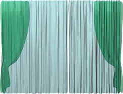 Curtains 3D Model