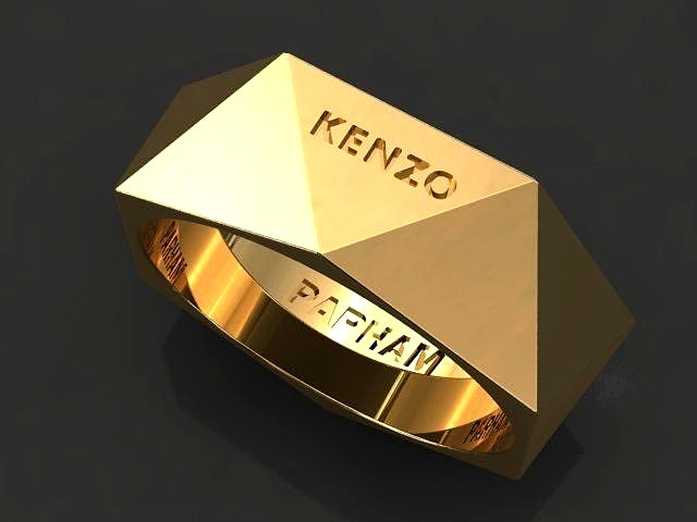 Triangle ring | 3D