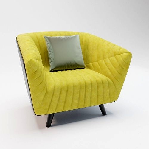 26 - Estella - Green Velvet Armchair