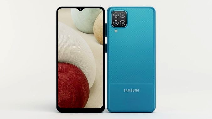 Samsung Galaxy A12 blue
