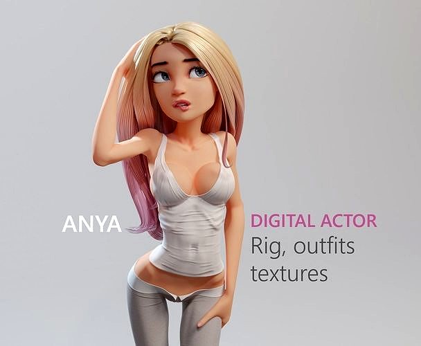 Anya Stylized Digital Actor
