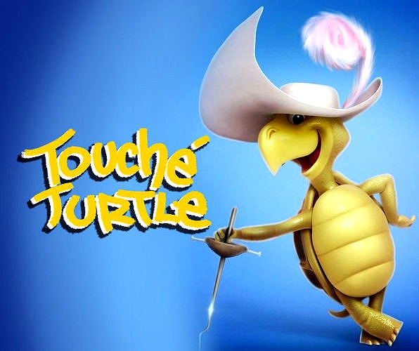 Touche Turtle - 15Cm -10 pieces | 3D