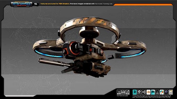 RTS - 16 Quad Drone