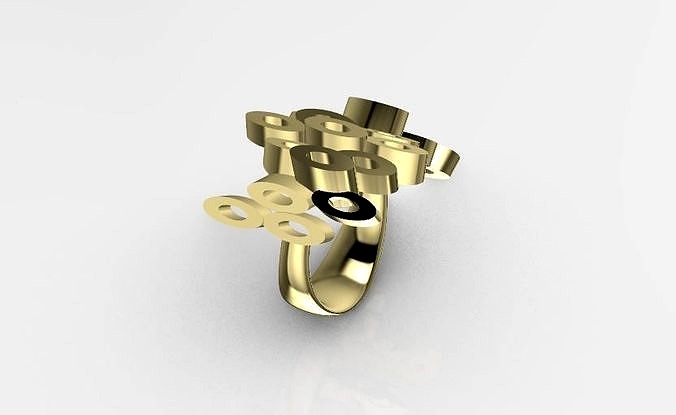 ring cripto  | 3D