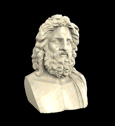 Zeus of Otricoli statue | 3D