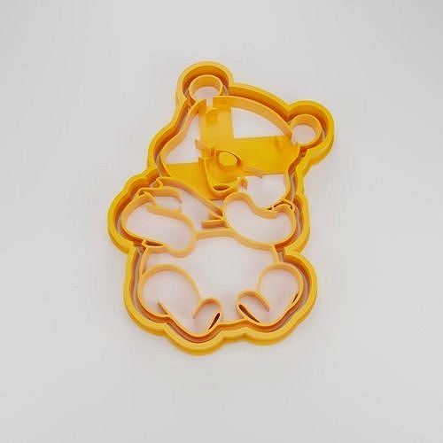 Cookie cutter Winnie Pooh  | 3D