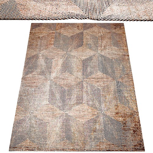 OSCILLO HAND-KNOTTED RUG