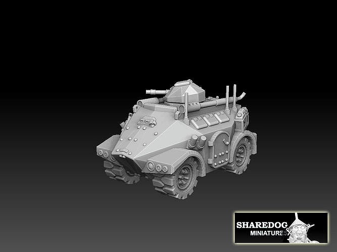 Panhard M3 | 3D