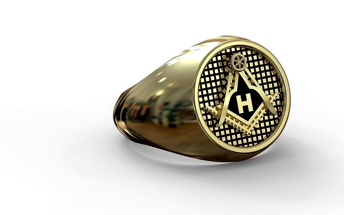 Masonic-Ring | 3D