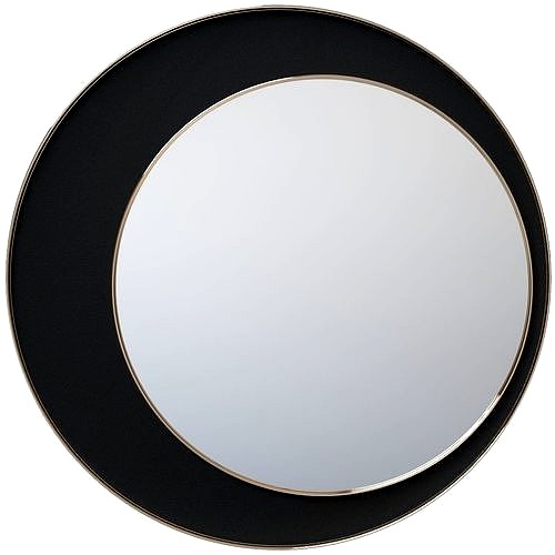 Round mirror with velor Vigo LaRedoute