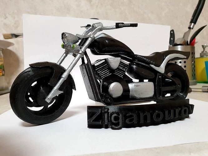 Suzuki Boulevard Printable model | 3D