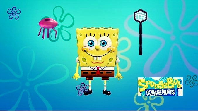 Sponge Bob 3D Model