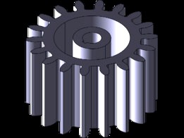 3d gear spur gear