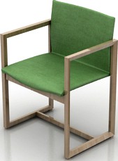 Armchair 3D Model