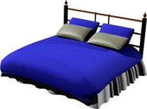 Bed 3D Model