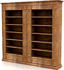 Bookcase 3D Model
