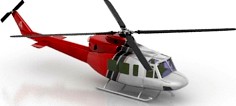 Helicopter 3D Model