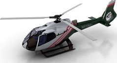 Helicopter 3D Model