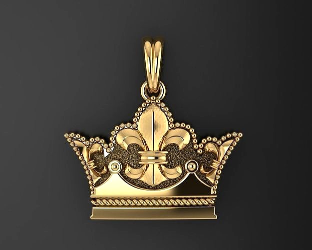 Crown Pendant | 3D