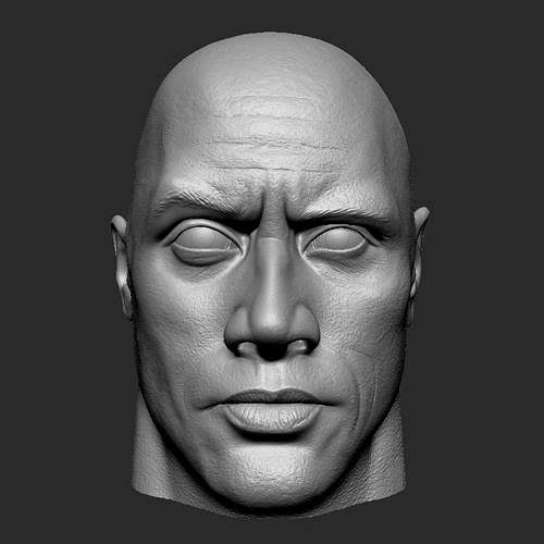 Dwayne johnson  | 3D