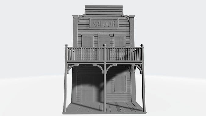Wild west saloon | 3D