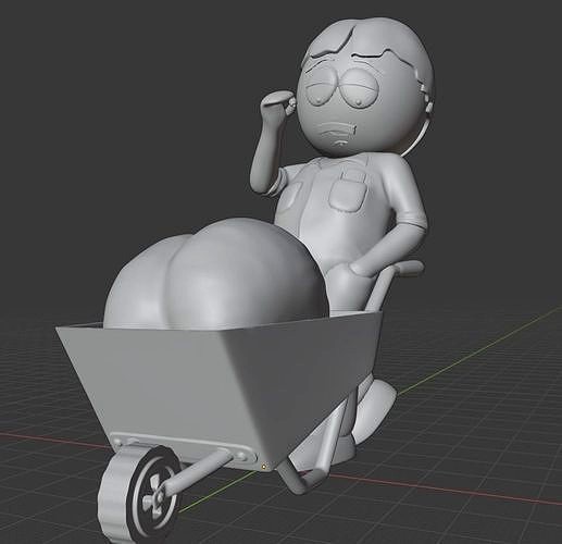 Randy Marsh balls | 3D