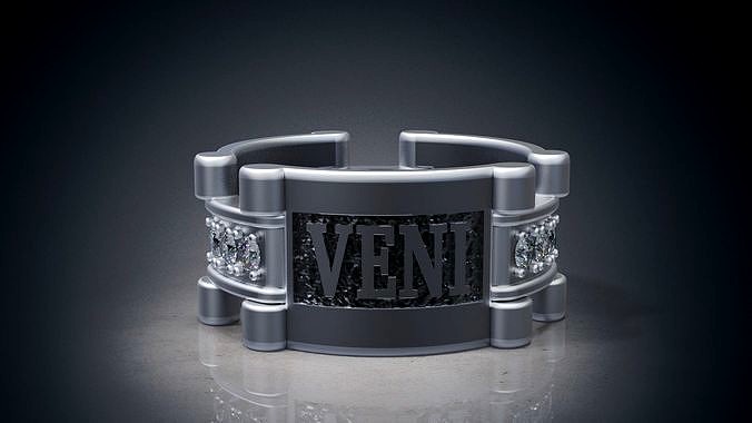 Veni Vidi Vici Ring | 3D