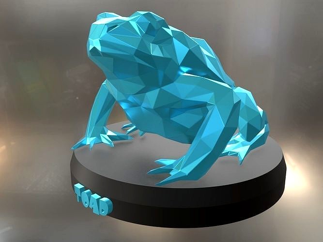 Poly Toad | 3D